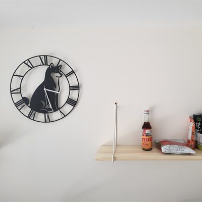 Installation work in Ely, Cambridgeshire.  Clock and shelf installation.
