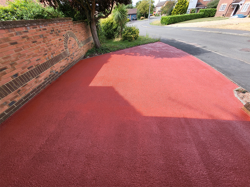 Driveway repaint in Ely
