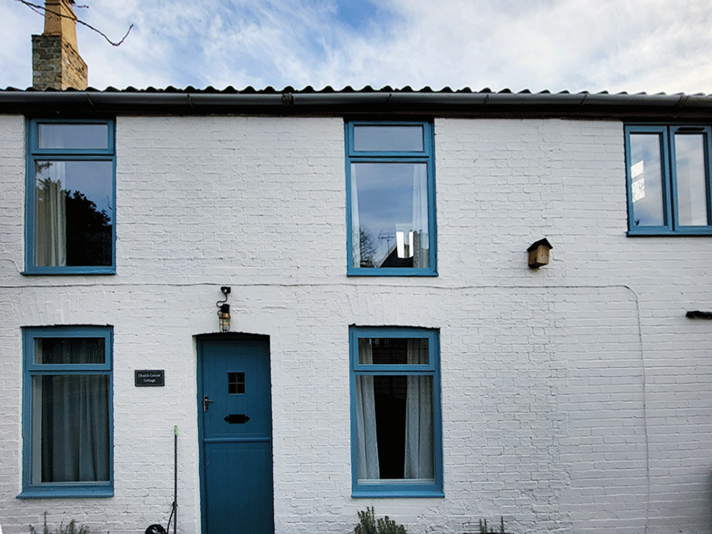 Exterior woodwork painted in Little Downham.  