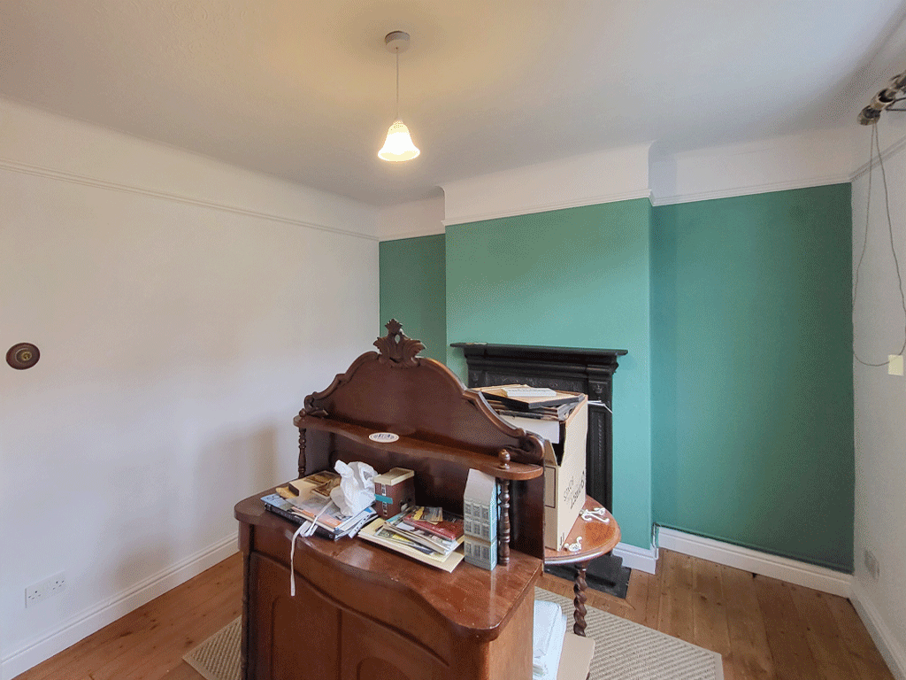 Painting & decorating front room and chimney breast in Ely